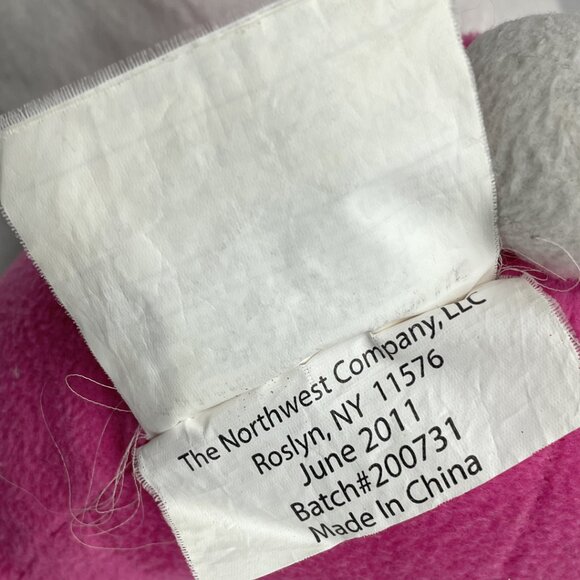 Plush Hello Kitty 2011 Sanrio 9" Pink Stuffed Toy Doll - Picture 7 of 9